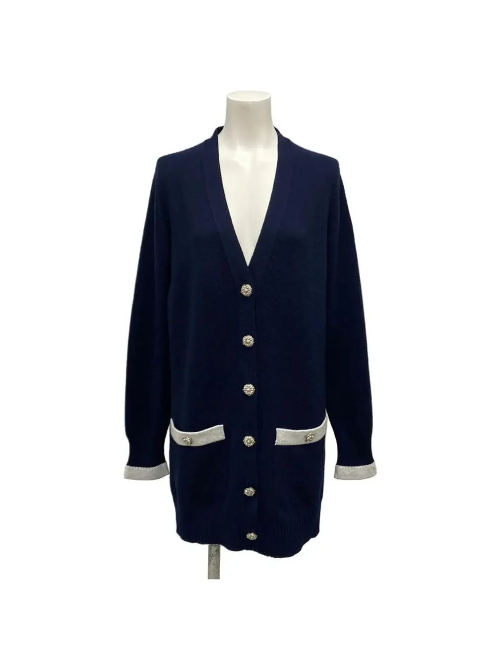 Chanel Navy Light Gray [Outer Material] #295573C13B
